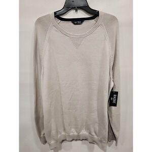 NWT Rhone Dubliner Crewneck Sweater Mens XXL Beige Cotton Blend MSRP $118